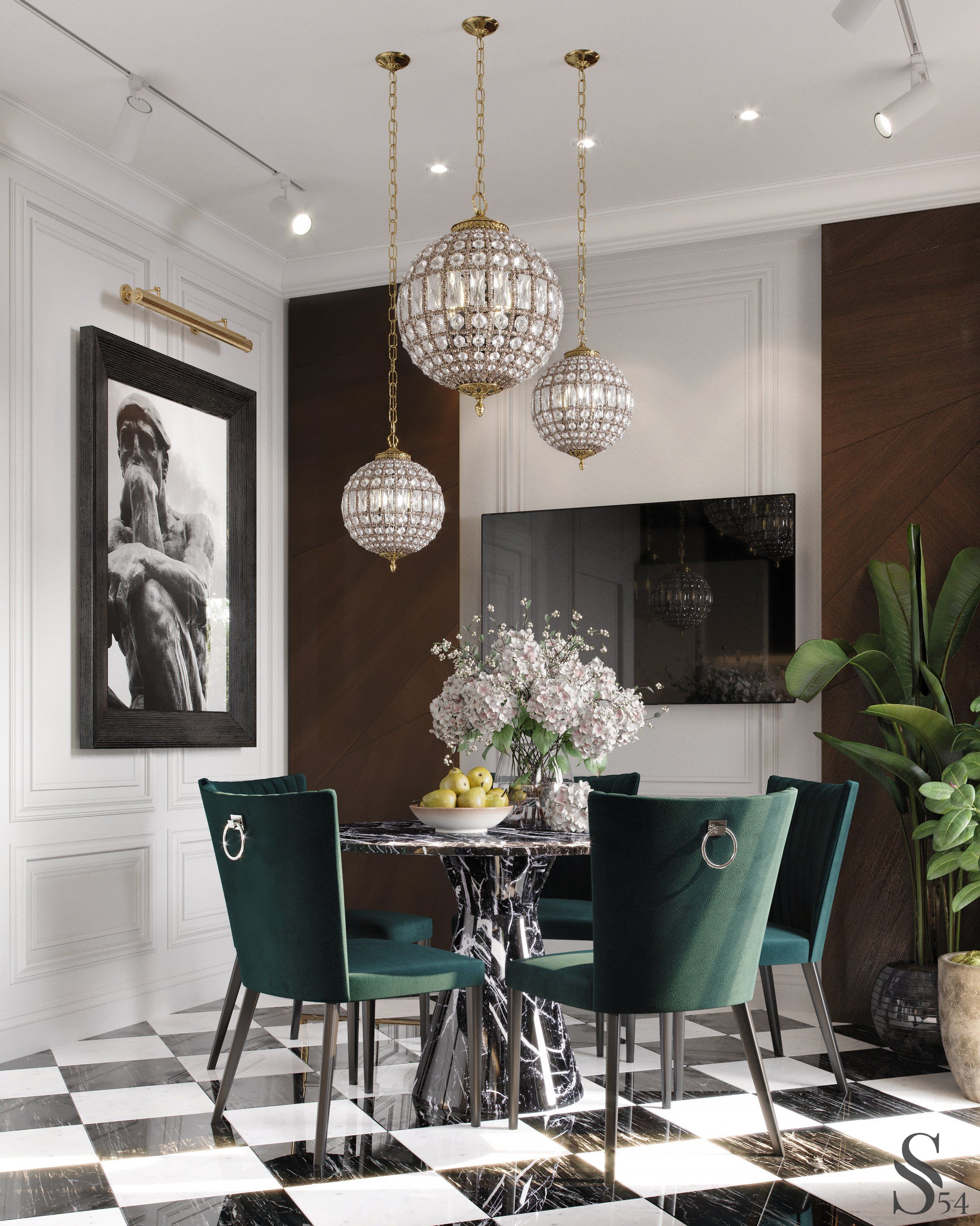 Magnificent emerald chairs by Pietro Milady
Magnificent emerald chairs by Pietro Milady