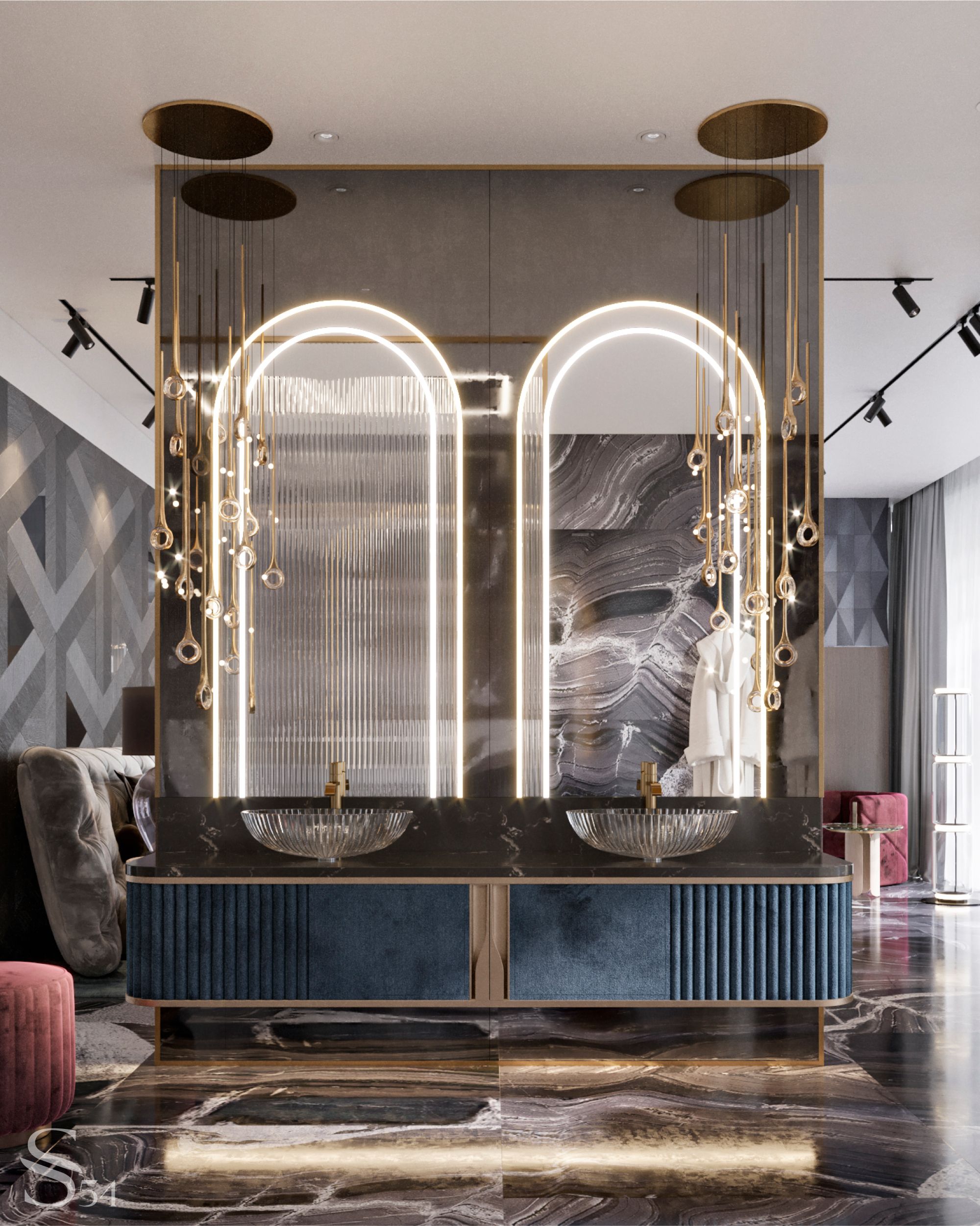 Montaigne bathroom unit, FiftyFourms Montaigne bathroom unit, FiftyFourms