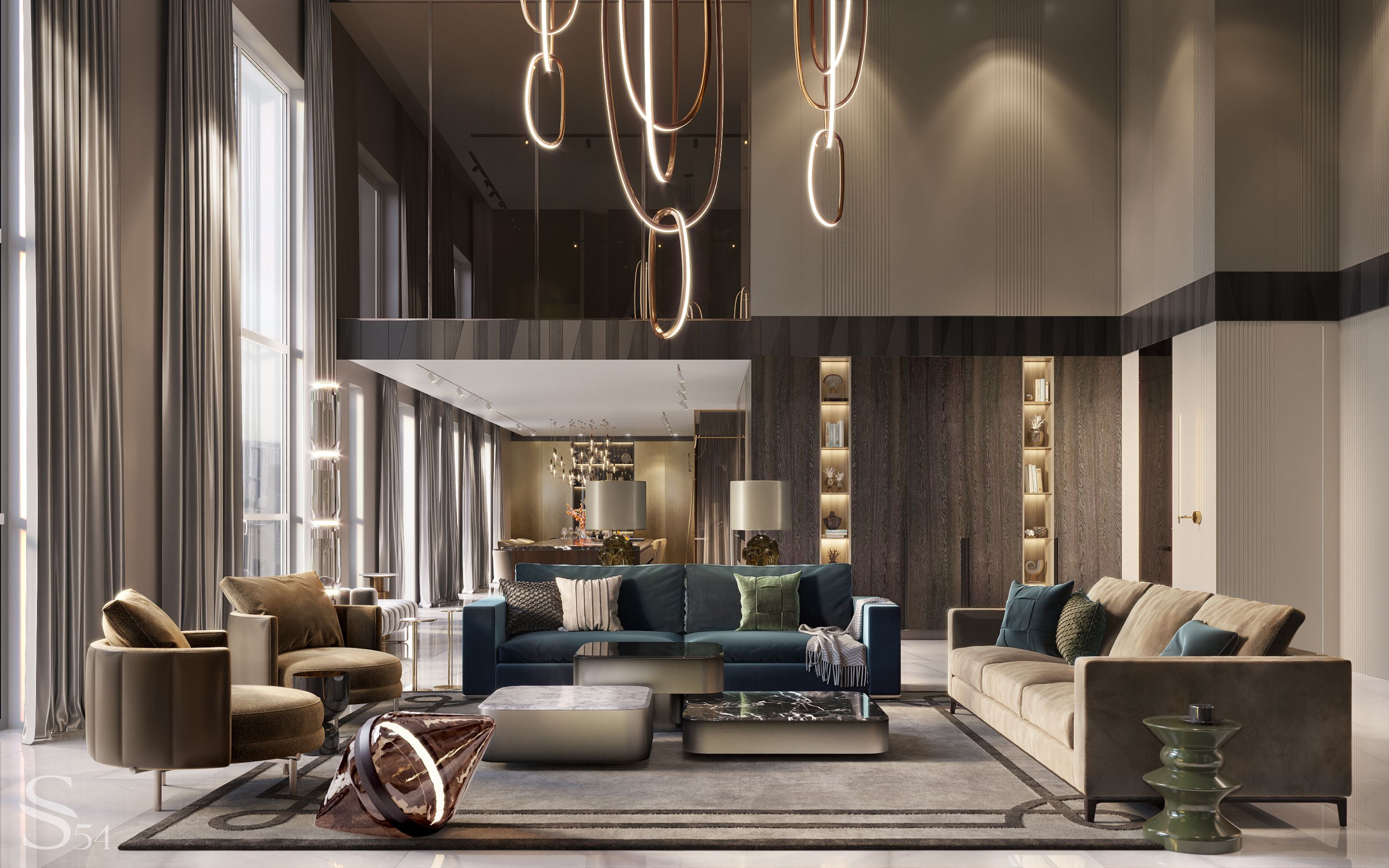 Construction of a luxury residence in Kenya by Studia 54 Construction of a luxury residence in Kenya by Studia 54