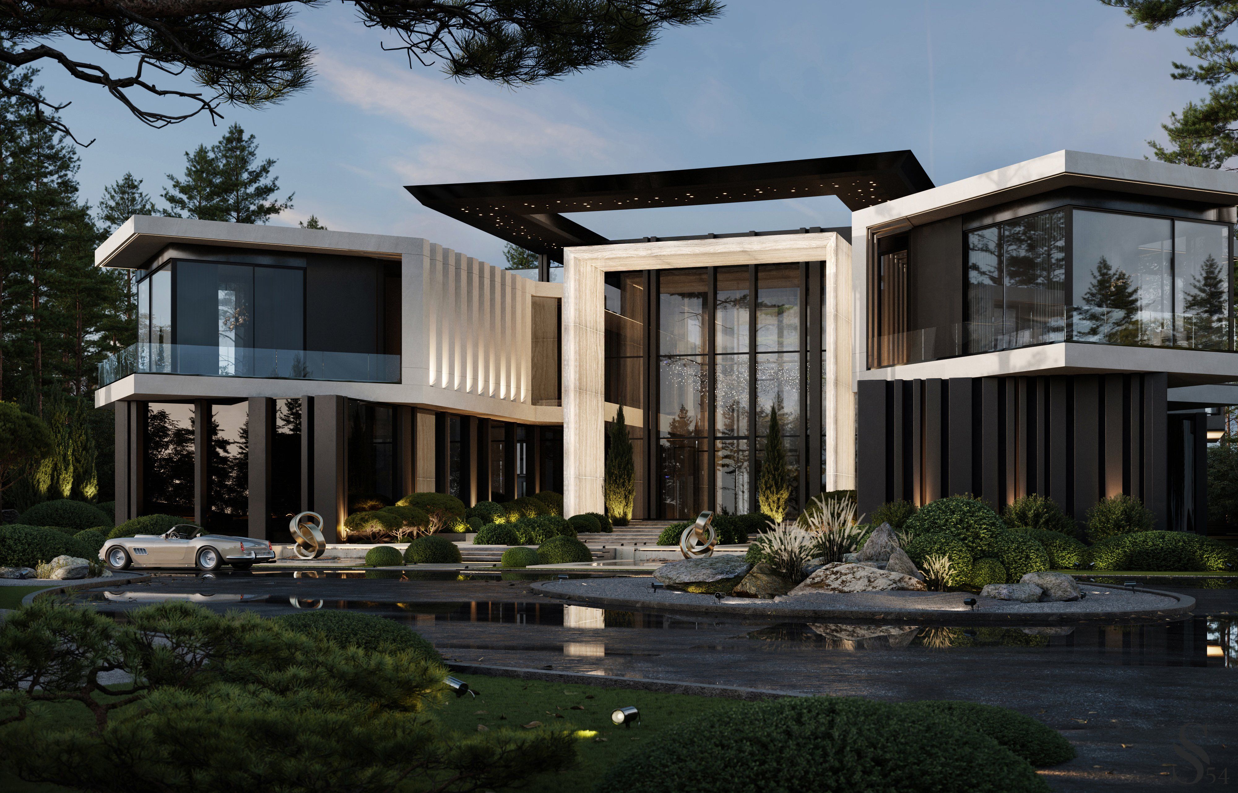 Luxury villa project in modern style in the south of Italy by Studia 54 Luxury villa project in modern style in the south of Italy by Studia 54