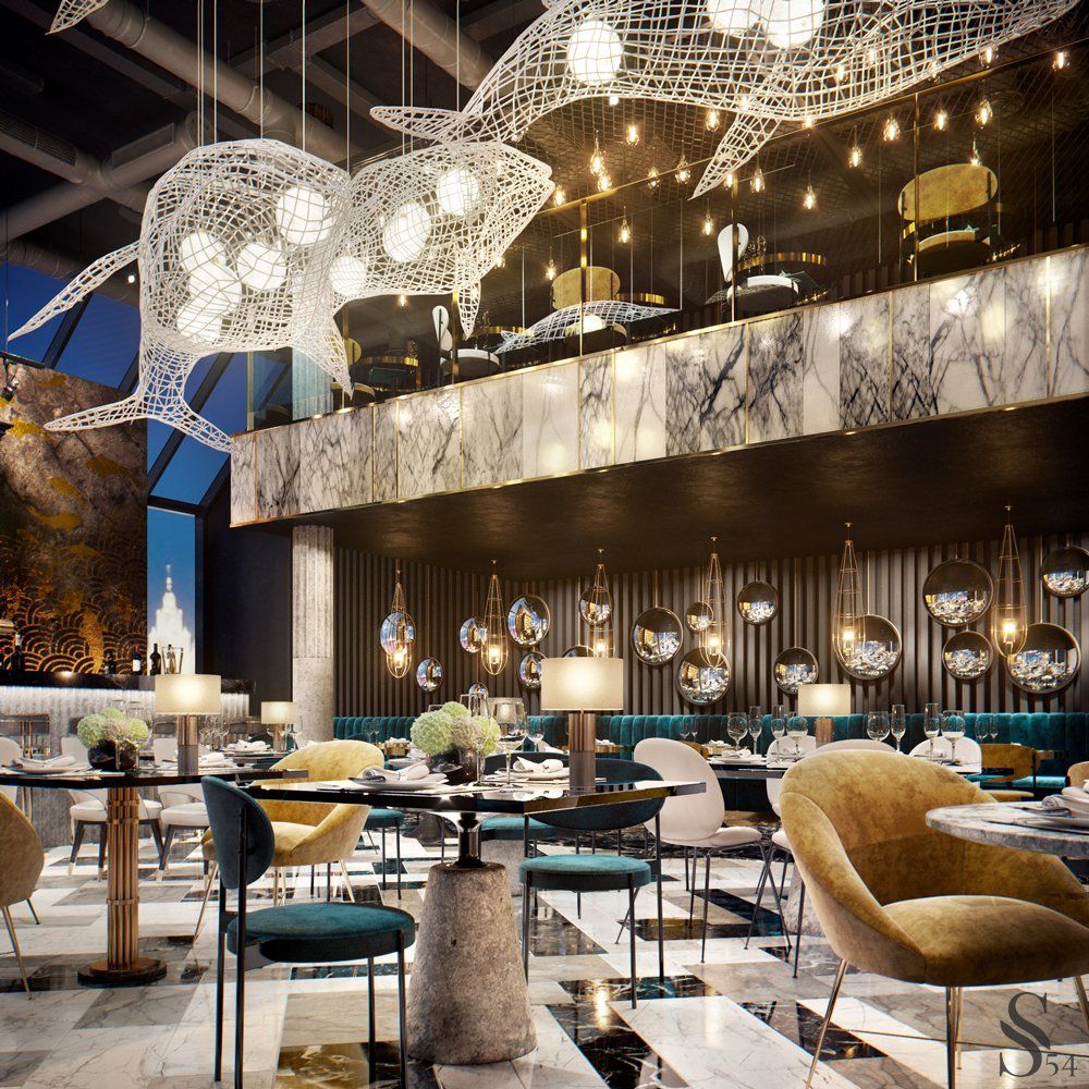 VIP apartment interior design in Moscow by Studia 54 VIP apartment interior design in Moscow by Studia 54