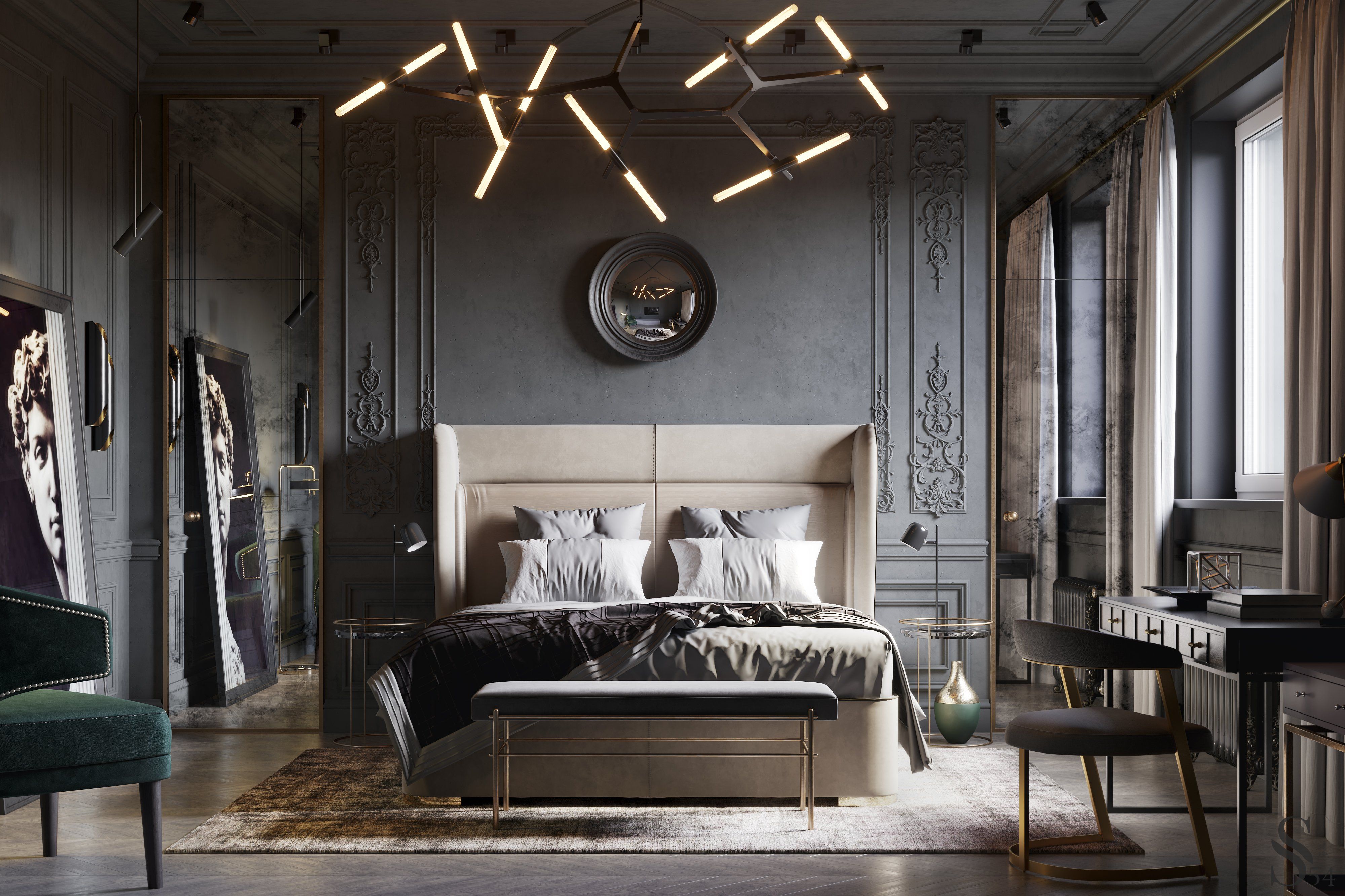Exclusive interior design by Studia 54 for a luxury apartment Exclusive interior design by Studia 54 for a luxury apartment