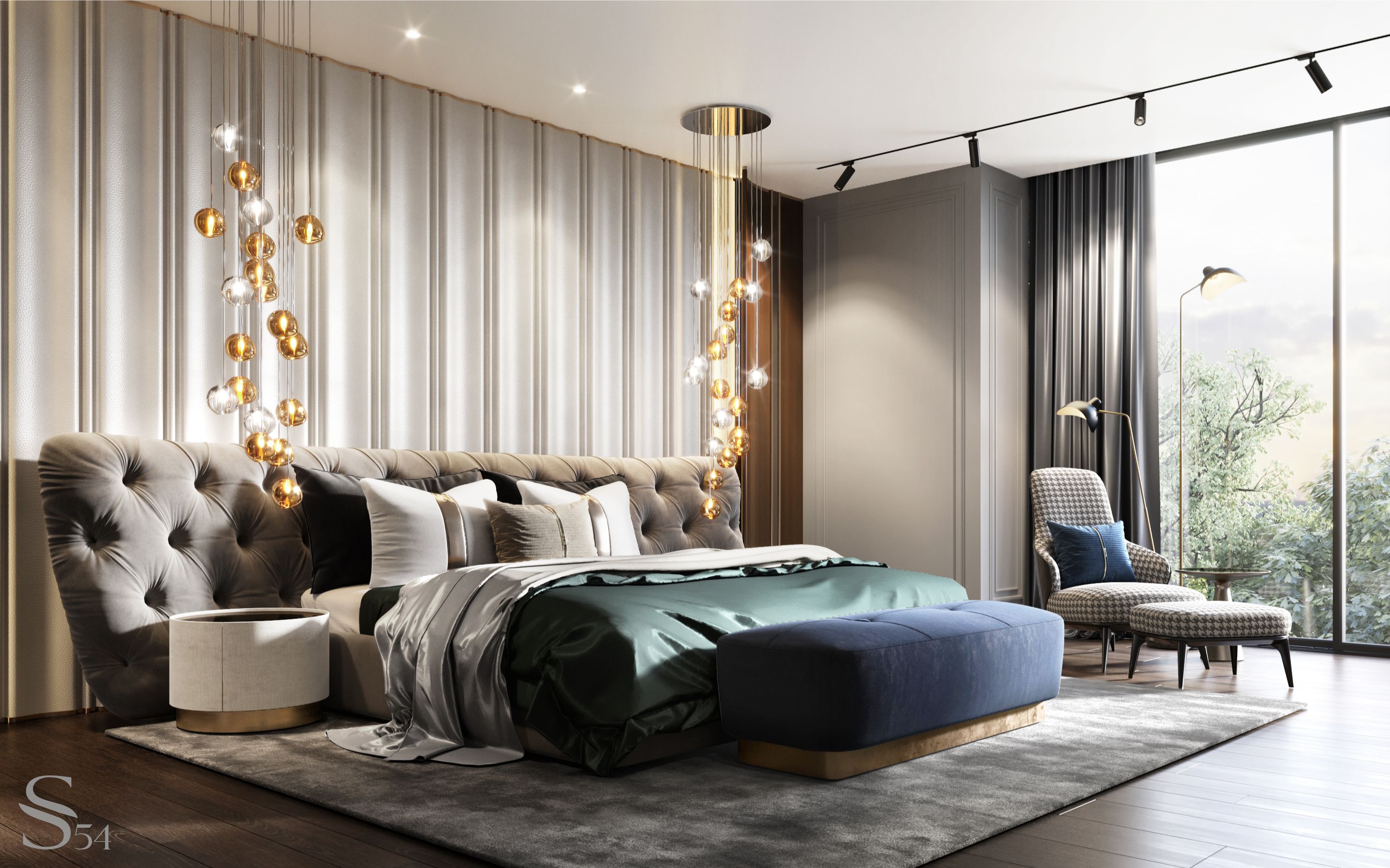 Two-level designer penthouse by Studia 54 in Croatia Two-level designer penthouse by Studia 54 in Croatia