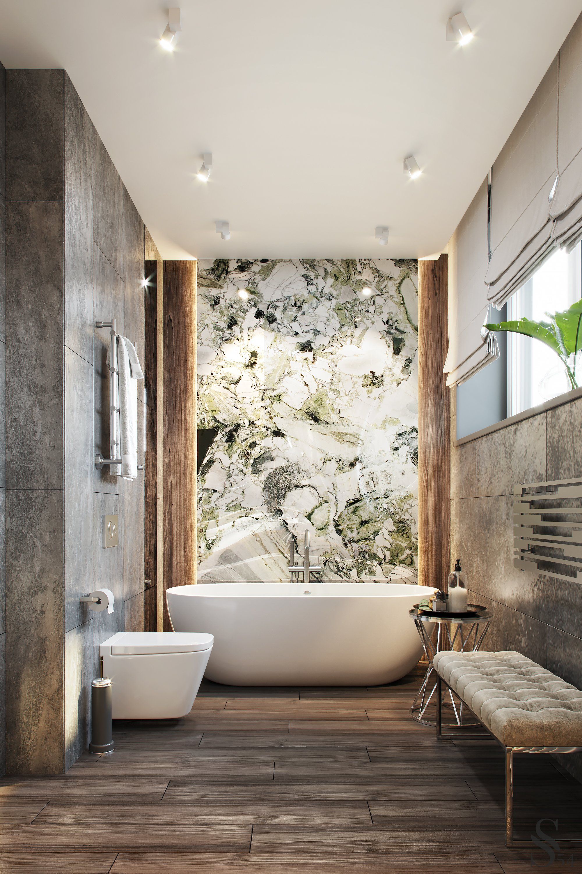 Master bathroom
