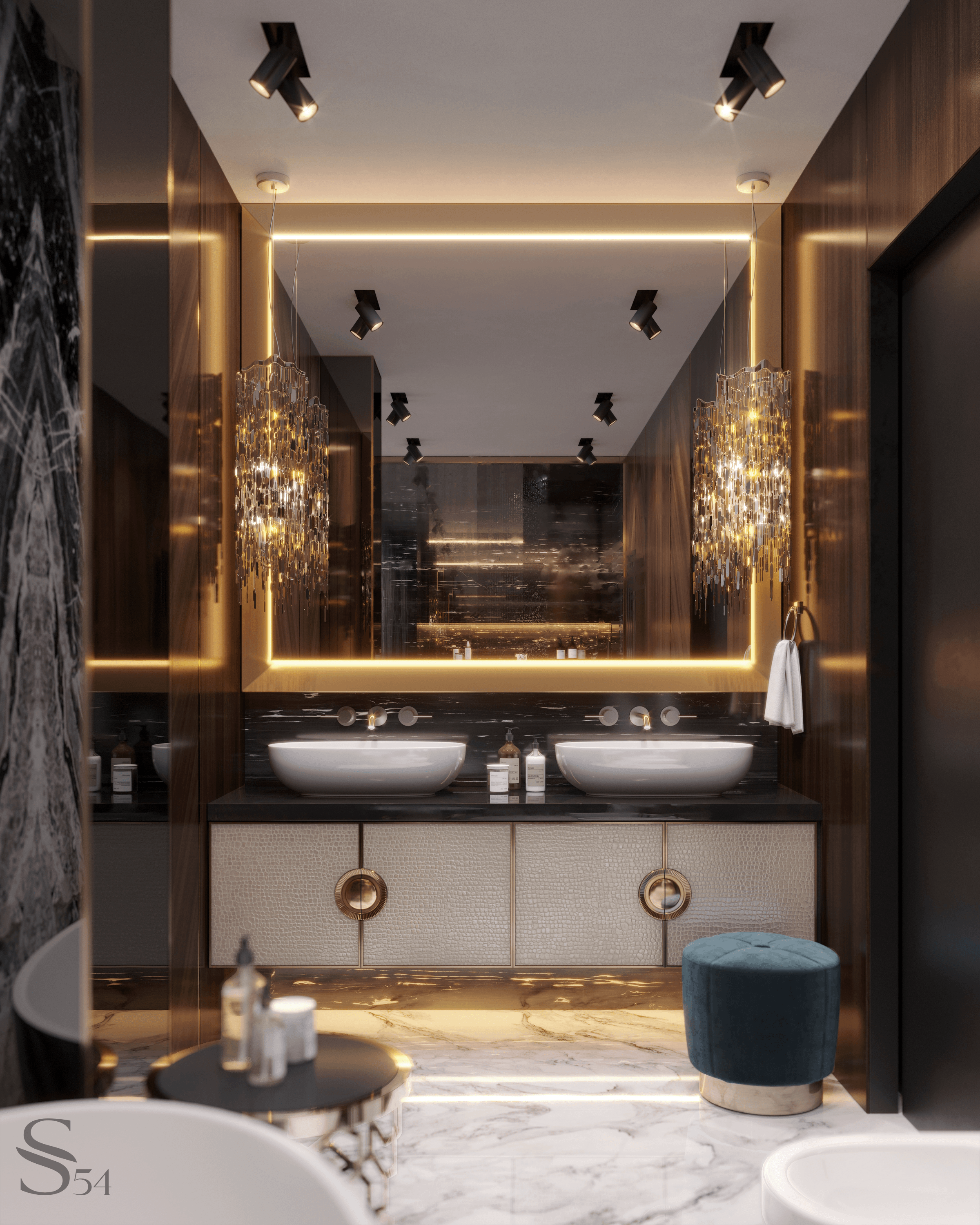 Elegant wall sconces Brand van Egmond Elegant wall sconces Brand van Egmond