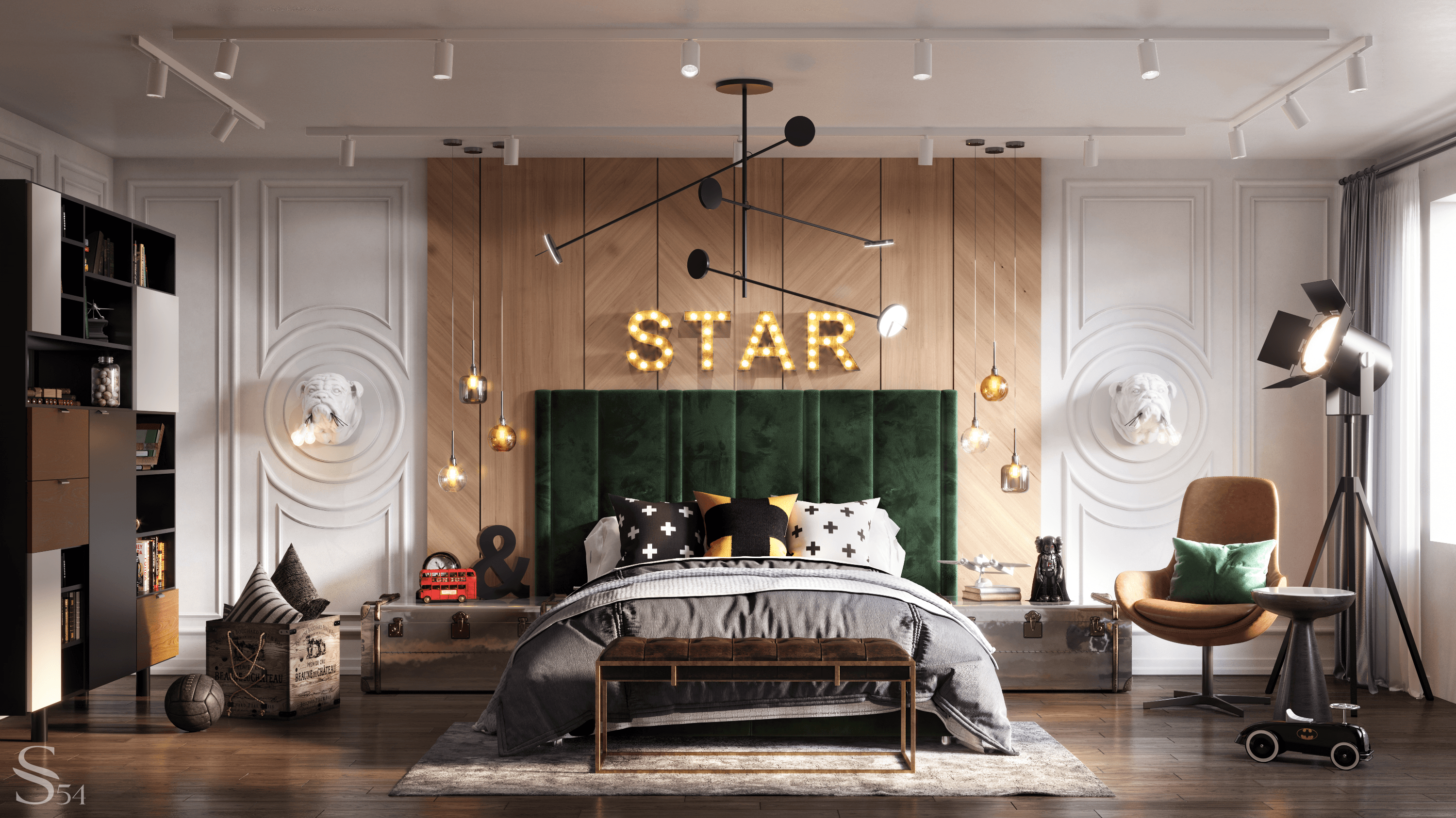Luxury interior for an apartment in Manhattan by Studia 54 Luxury interior for an apartment in Manhattan by Studia 54