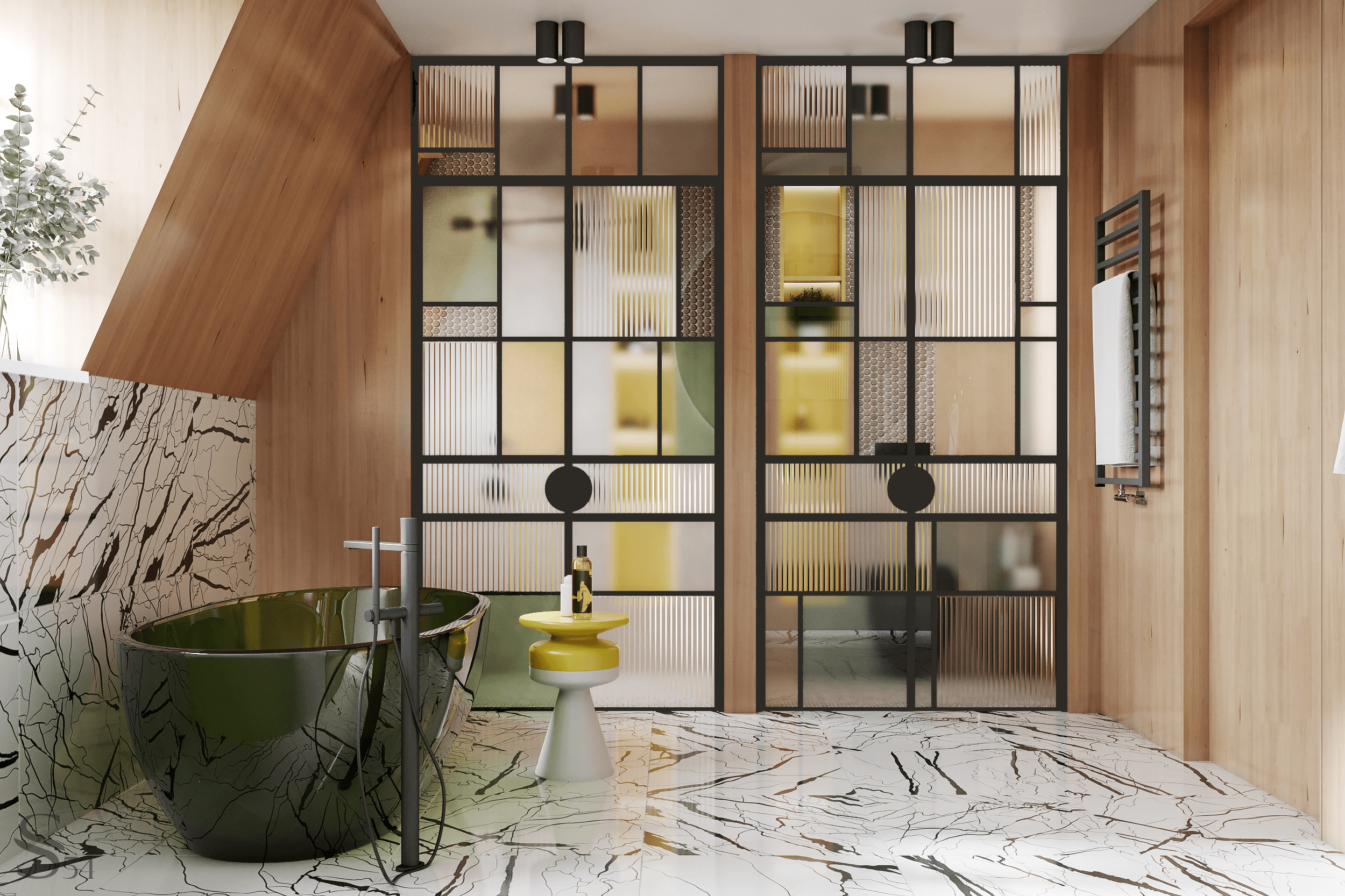 Elite design project of an apartment in Midtown Manhattan by Studia 54 Elite design project of an apartment in Midtown Manhattan by Studia 54