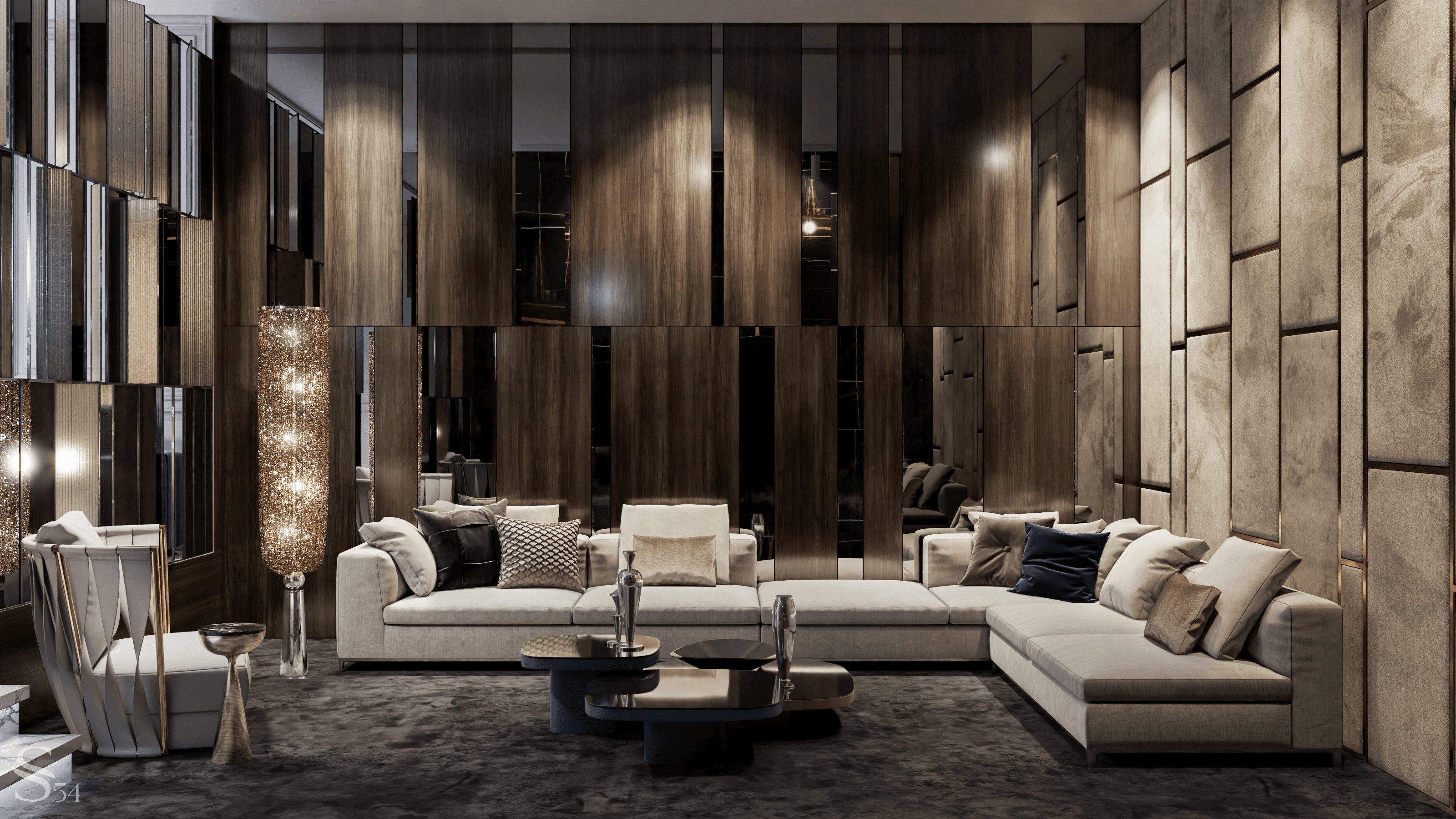 Luxury design project of a mansion in London by Studia 54 Luxury design project of a mansion in London by Studia 54