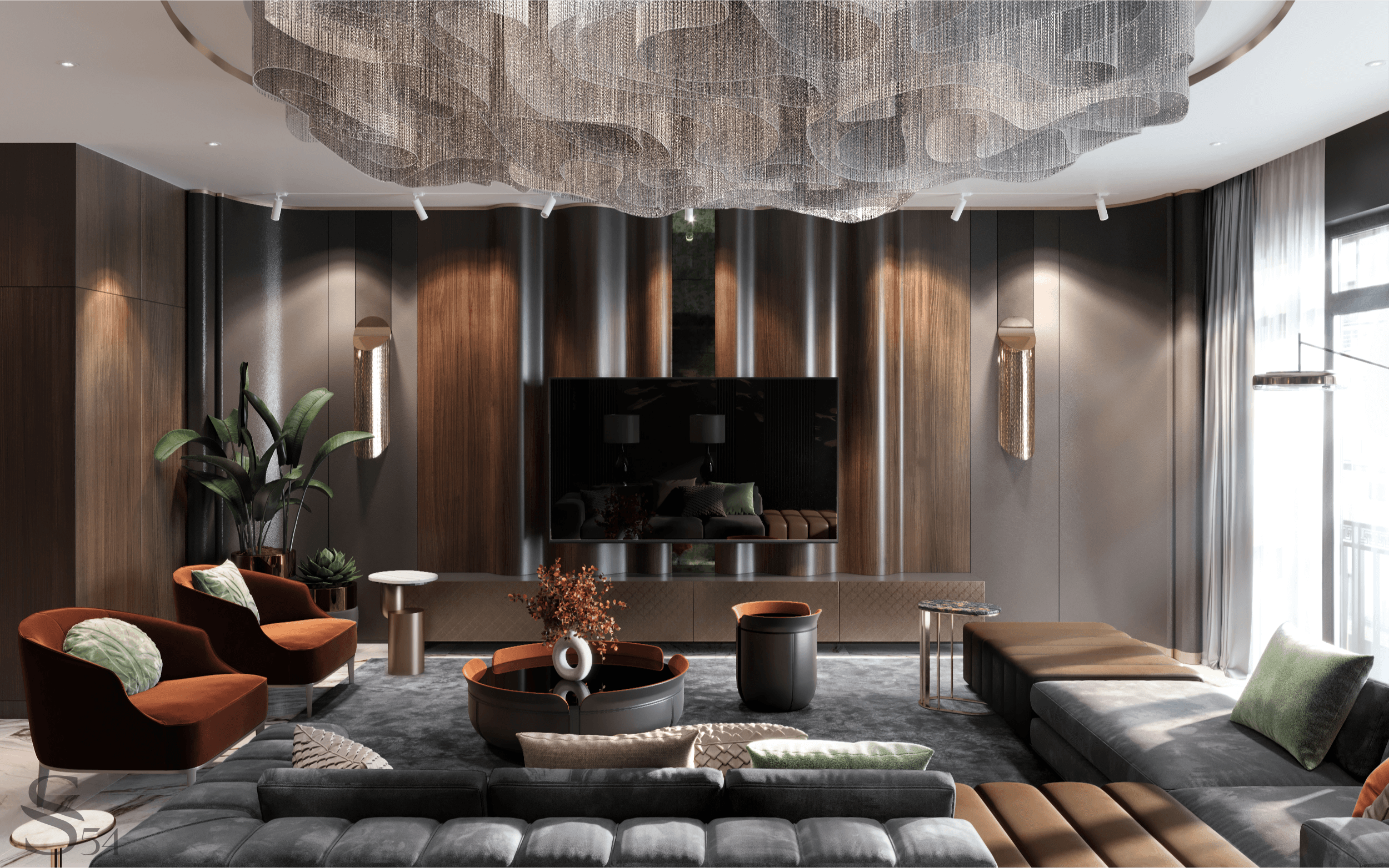 Architectural project of a residence in Rublevo village by Studia 54