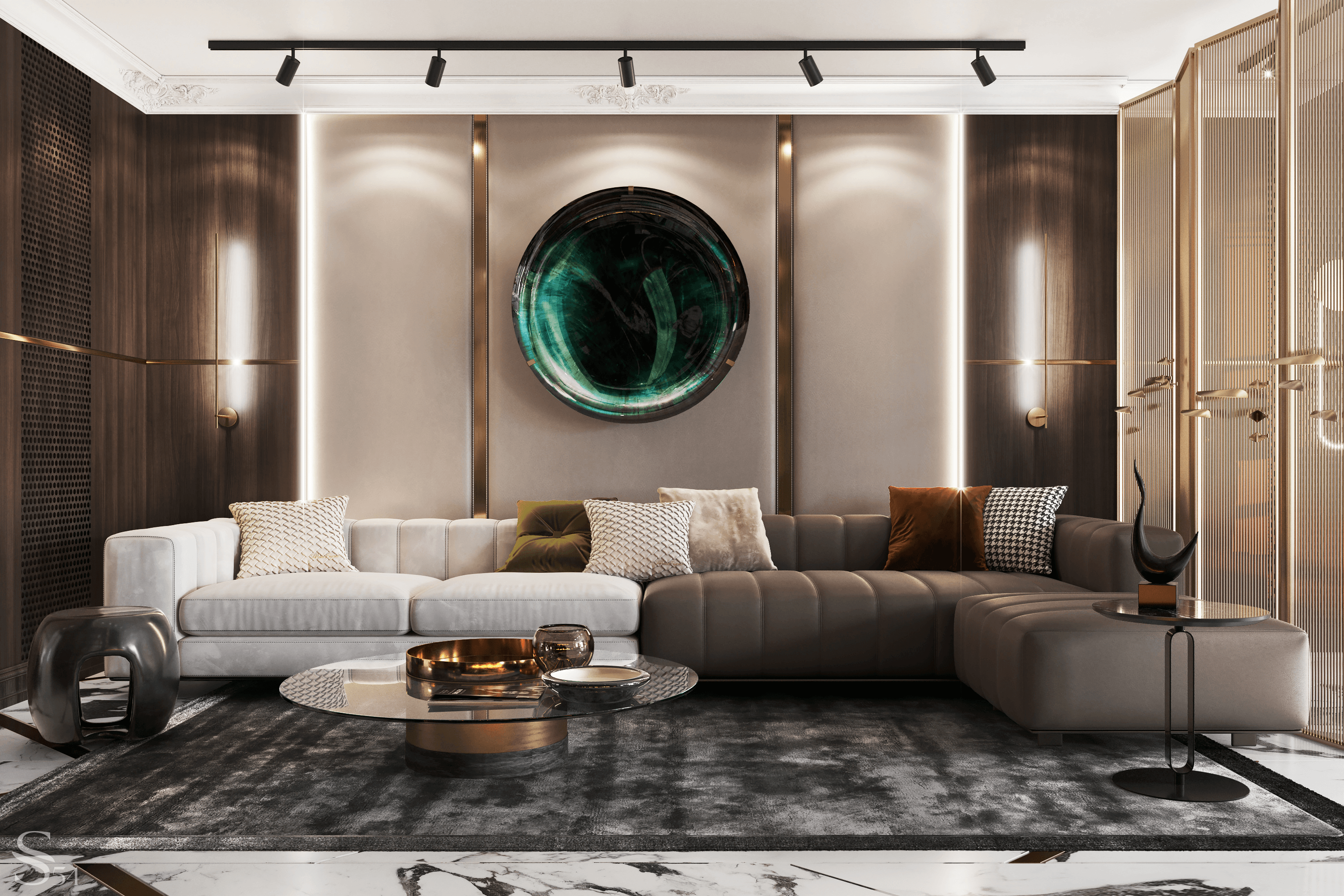 Luxury design project of a mansion in London by Studia 54 Luxury design project of a mansion in London by Studia 54
