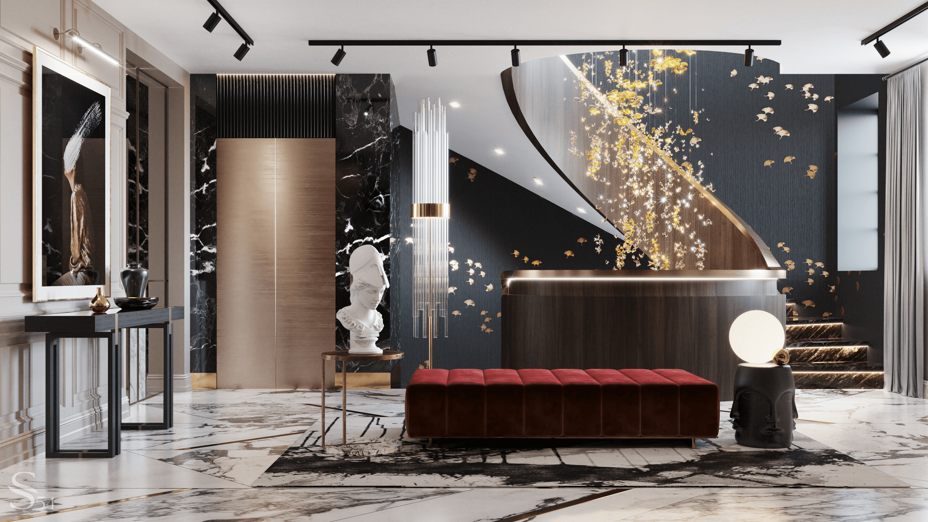 Luxury design project of a mansion in London by Studia 54 Luxury design project of a mansion in London by Studia 54