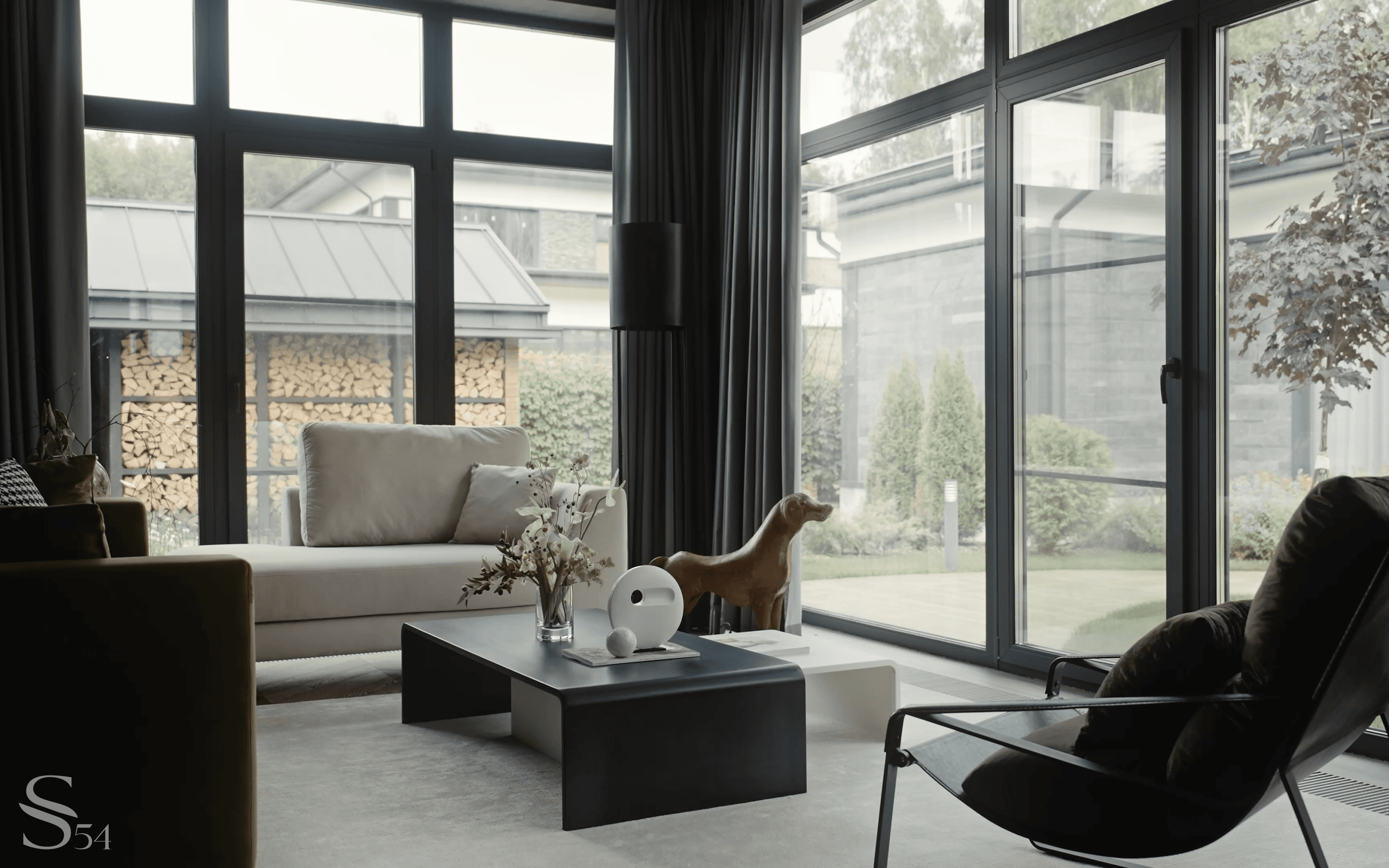 Realized project of a premium class house in Lagry Park by Studia 54 Realized project of a premium class house in Lagry Park by Studia 54