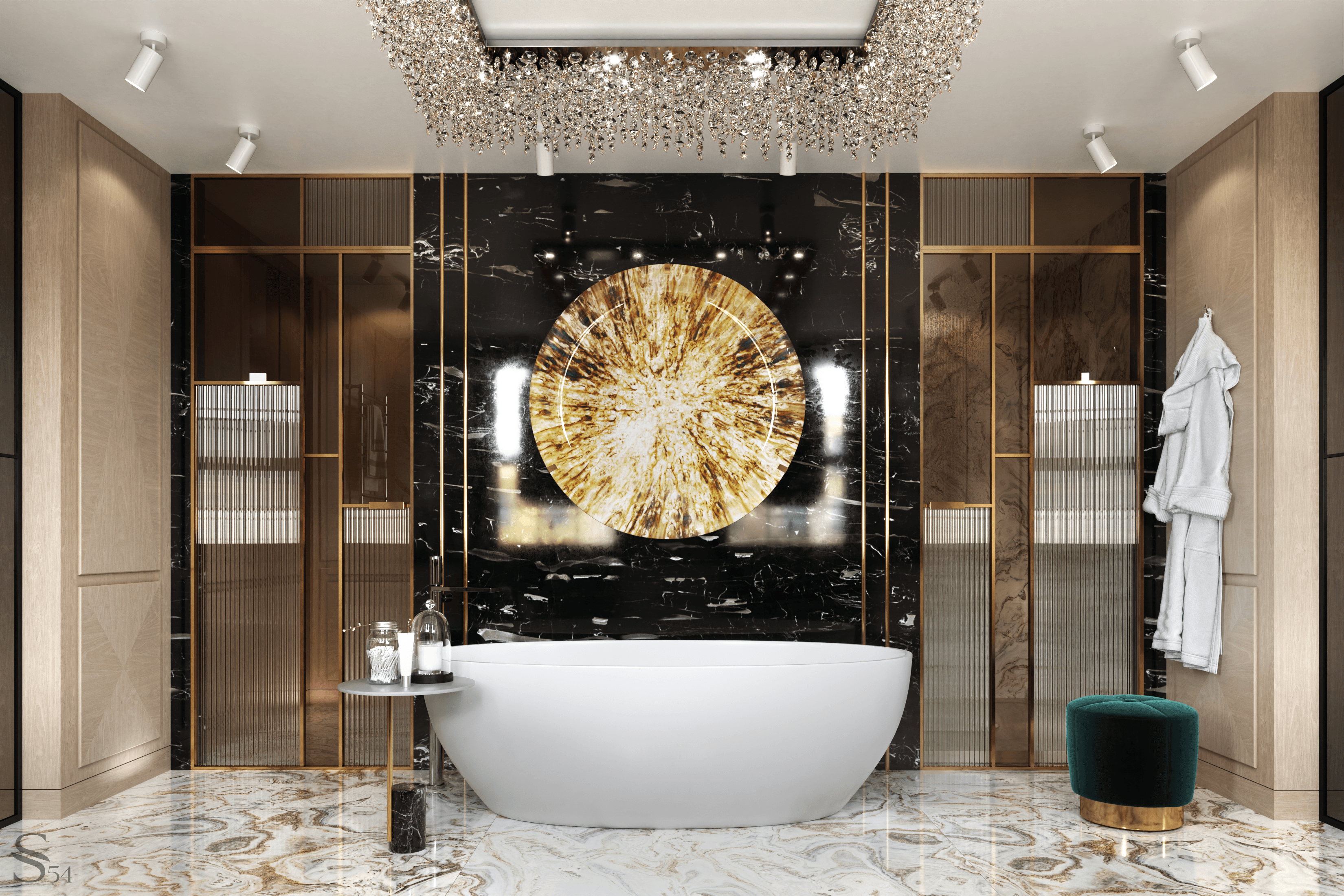 Luxury design project of a mansion in London by Studia 54 Luxury design project of a mansion in London by Studia 54