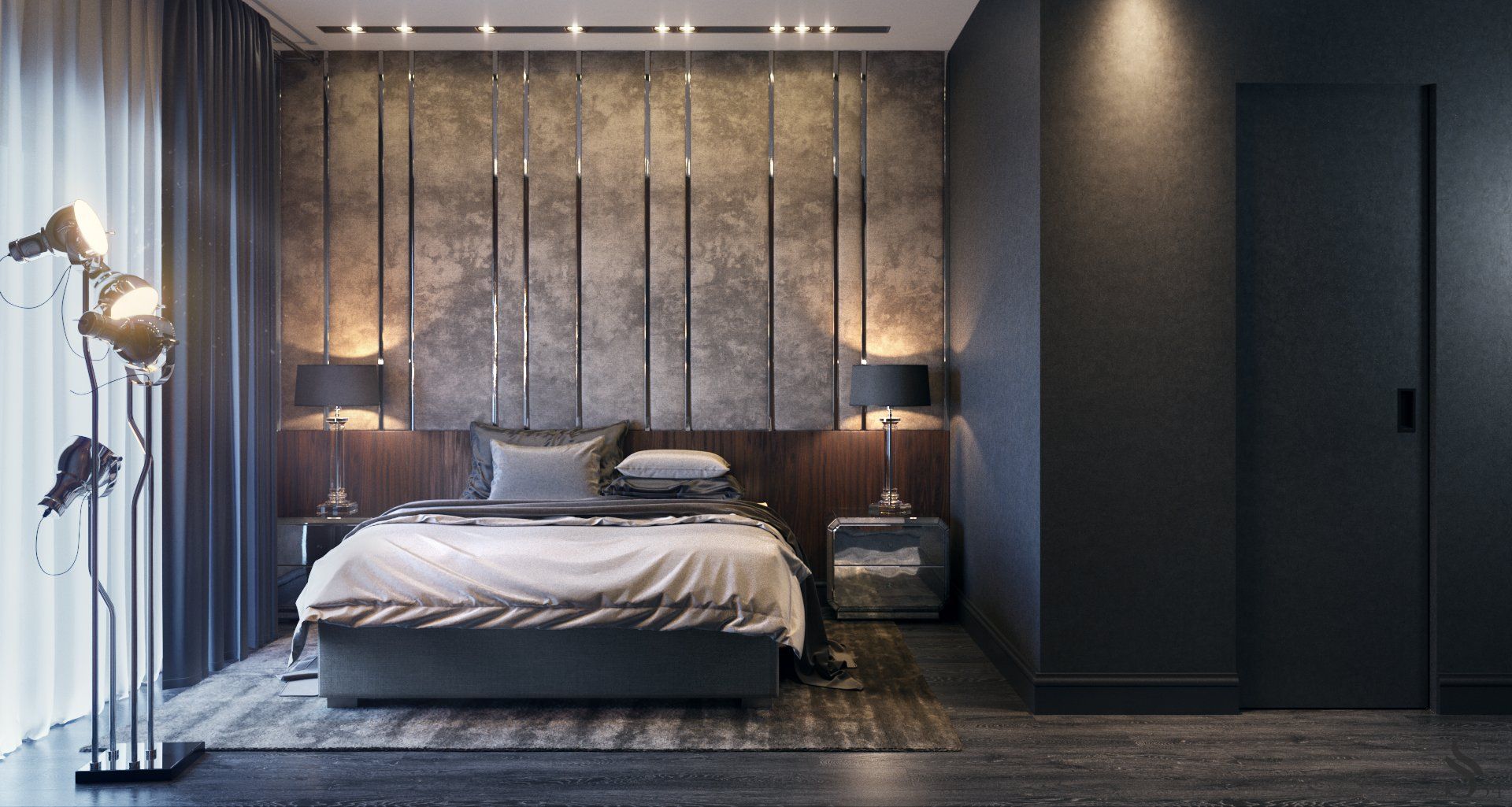 Interior of business class apartment by Studia 54 in elite Residential Complex Interior of business class apartment by Studia 54 in elite Residential Complex